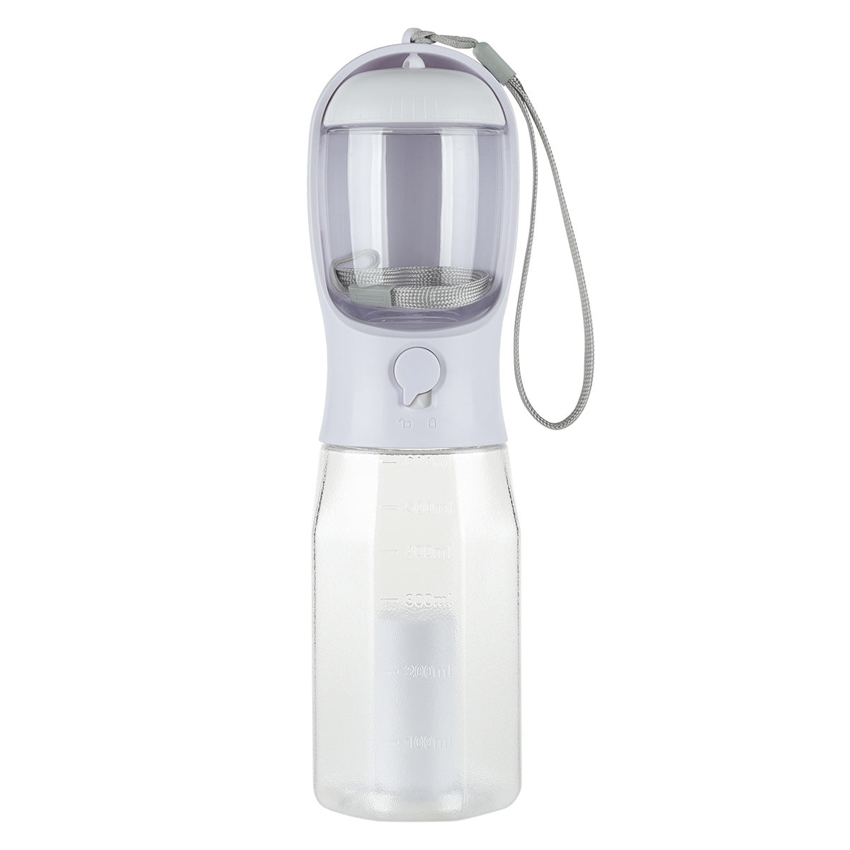 Ultimate 3-in-1 Portable Cat & Dog Water Bottle with Food Feeder and Poop Dispenser - Leak-Proof and Multifunctional Pet Travel Essential