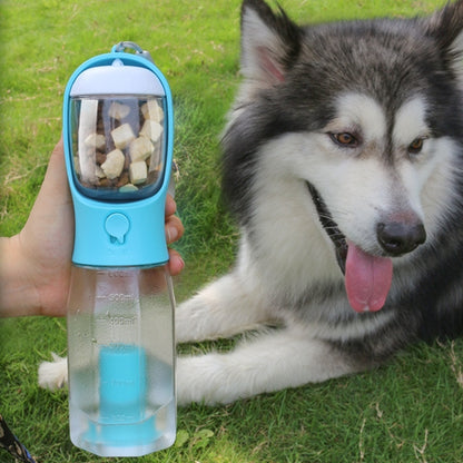 Ultimate 3-in-1 Portable Cat & Dog Water Bottle with Food Feeder and Poop Dispenser - Leak-Proof and Multifunctional Pet Travel Essential